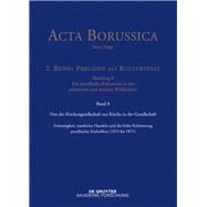 Acta Borussica. Reihe 2 Preuen Als Kulturstaat by Neugebauer, Wolfgang; Rathgeber, Christina; Rathgeber, Christina (ADP), 9783110444827