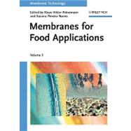 Membranes for Food Applications by Peinemann, Klaus-Viktor; Nunes, Suzana Pereira; Giorno, Lidietta, 9783527314829