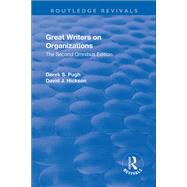 Great Writers on Organizations: The Second Omnibus Edition by Pugh,Derek;Pugh,Derek, 9781138704831