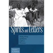 Spirits and Letters by Kirsch, Thomas G., 9781845454838