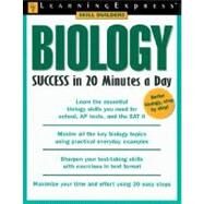 Biology Success In 20 Minutes A Day by Kalk, Mark, 9781576854839