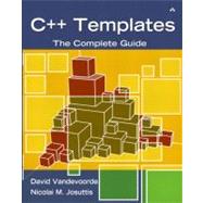 C++ Templates The Complete Guide by Vandevoorde, David; Josuttis, Nicolai M., 9780201734843