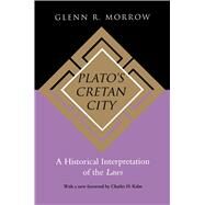 Plato's Cretan City by Morrow, Glenn R., 9780691024844