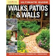 Walks, Patios & Walls by Creative Homeowner Press, 9781580114844