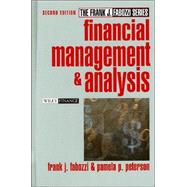 Financial Management and Analysis by Fabozzi, Frank J.; Peterson, Pamela P., 9780471234845