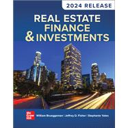 Real Estate Finance & Investments: 2024 Release [Rental Edition] by BRUEGGEMAN, 9781265064846