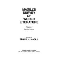 Magill's Survey of World Literature by Magill, Frank Northen, 9781854354846