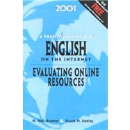 Prentice Hall Guide to English on the Internet by M. Neil Browne, 9780130194848