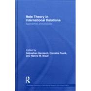 Role Theory in International Relations by Harnisch; Sebastian, 9780415614849