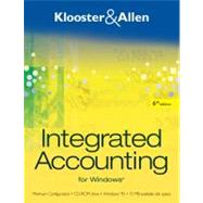 Integrated Accounting for Windows (with Integrated Accounting Software) by Klooster, Dale A.; Allen, Warren, 9780324664850