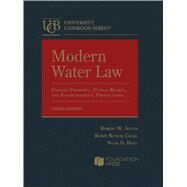 Modern Water Law(University Casebook Series) by Adler, Robert W.; Craig, Robin Kundis; Hall, Noah D., 9781685614850