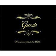 Small bonded leather all occasion guest book - black by Unknown, 9780805404852