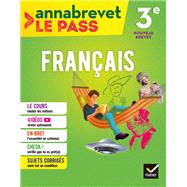 Annabrevet Le Pass - Franais 3e by Christine Formond; Louise Taquechel, 9782401044852