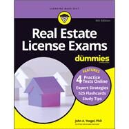 Real Estate License Exams For Dummies with Online Practice Tests by Yoegel, John A., 9781119724858