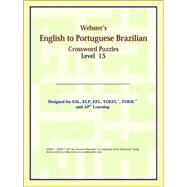 Webster's English to Portuguese Brazilian Crossword Puzzles by ICON Reference, 9780497254865