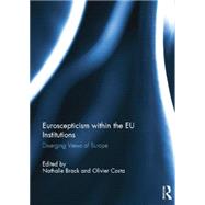 Euroscepticism within the EU Institutions: Diverging Views of Europe by Brack; Nathalie, 9780415754866