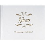 Small Bonded Leather All Occasion Guest Book - White by Broadman Church Supplies Staff, 9780805404869