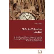 Ceos As Volunteer Leaders by Mcafee, Michael, 9783639074871