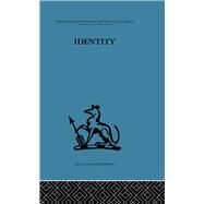 Identity: Mental health and value systems by Soddy,Kenneth;Soddy,Kenneth, 9780415264877