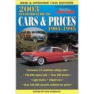 2003 Standard Guide to Cars & Prices by Kowalke, Ron, 9780873494878
