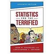 Statistics for the Terrified,Kranzler, John H.; Anthony,...,9781538144879