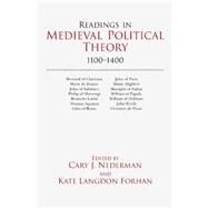 Readings in Medieval Political Theory by Nederman, Cary J.; Forhan, Kate Langdon, 9780872204881