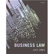 Introduction to Business Law by Jones, Lucy, 9780198824886