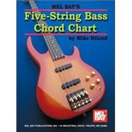 5-String Bass Chord Chart by Hiland, Mike, 9780786664887