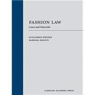 Fashion Law by Jimenez, Guillermo; Kolsun, Barbara, 9781611634891