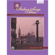 Twenty-Six Italian Songs and Arias: High Voice by Paton, John G., 9780882844893