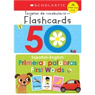 50 Spanish-English First Words: Scholastic Early Learners (Flashcards) by Unknown, 9781338784893