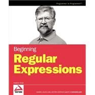 Beginning Regular Expressions by Watt, Andrew, 9780764574894