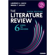 The Literature Review by Lawrence A. Machi; Brenda T. McEvoy, 9781071974896