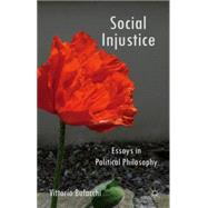 Social Injustice by Bufacchi, Vittorio, 9781137494900