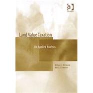Land Value Taxation: An Applied Analysis by McCluskey,William J., 9780754614906