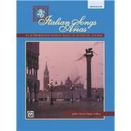 Twenty-Six Italian Songs and Arias: Low Voice by Paton, John G., 9780882844909