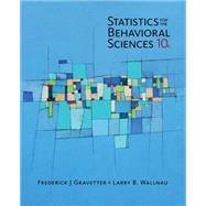 Statistics for The Behavioral...,Gravetter, Frederick J;...,9781305504912