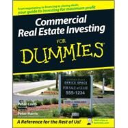 Commercial Real Estate Investing For Dummies by Conti, Peter; Harris, Peter, 9780470174913