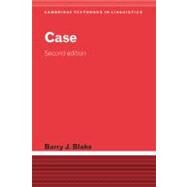 Case by Barry J. Blake, 9780521014915