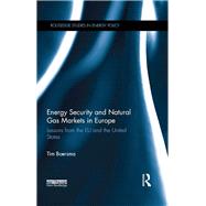 Energy Security and Natural Gas Markets in Europe: Lessons from the EU and the United States by Boersma; Tim, 9781138574915