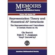 Representation Theory and Numerical Af-Invariants by Bratteli, Ola; Jorgensen, Palle E. T.; Ostrovskyi, Vasyl, 9780821834916