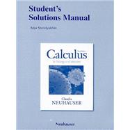 Student Solutions Manual for Calculus for Biology and Medicine by Neuhauser, Claudia, 9780321644923