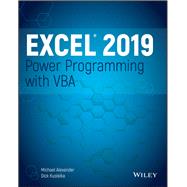 Excel 2019 Power Programming With Vba by Alexander, Michael; Kusleika, Dick, 9781119514923