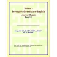 Webster's Portuguese Brazilian to English Crossword Puzzles by ICON Reference, 9780497254926
