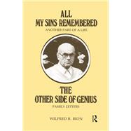 All My Sins Remembered by Wilfred R. Bion, 9780429924927