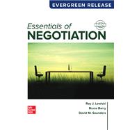 Essentials of Negotiation: 2024 Release [Rental Edition] by LEWICKI, 9781266634932