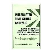 INTERRUPTED TIME SERIES ANALYSIS by David McDowall, 9780803914933