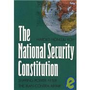 The National Security Constitution by Koh, Harold Hongju, 9780300044935