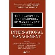 The Blackwell Encyclopedia of Management, International Management by McNett, Jeanne; Lane, Henry W.; Maznevski, Martha L.; Mendenhall, Mark E.; O'Connell, John, 9780631234937