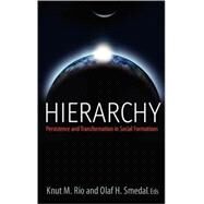 Hierarchy by Rio, Knut M.; Smedal, Olaf H., 9781845454937